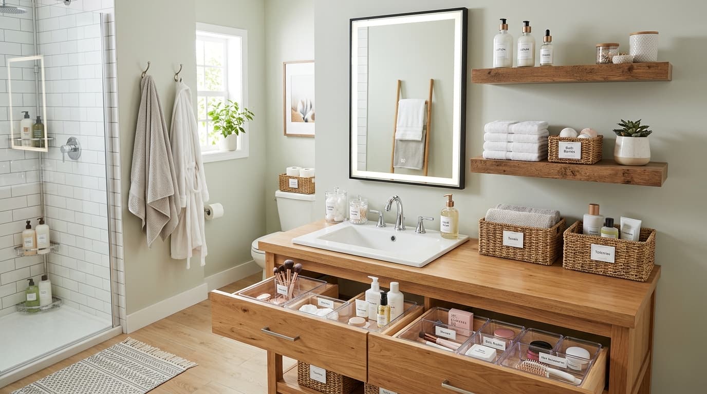 Bathroom Organization